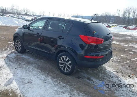 2015 Kia Sportage Lx из США, поврежденный, VIN KNDPBCAC4F7759348